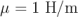 μ = 1 H ∕m \relax \special {t4ht=