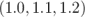 (1.0, 1.1,1.2)  \relax \special {t4ht=